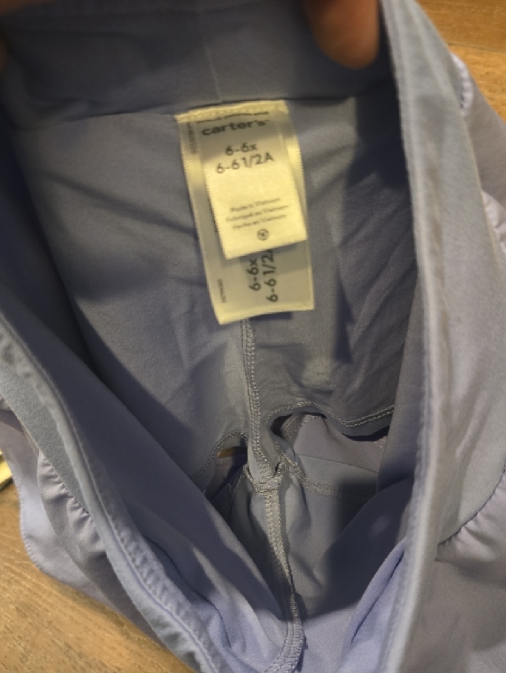 Carter's Light Lavender Ruffled Skort - Picture 2 of 3